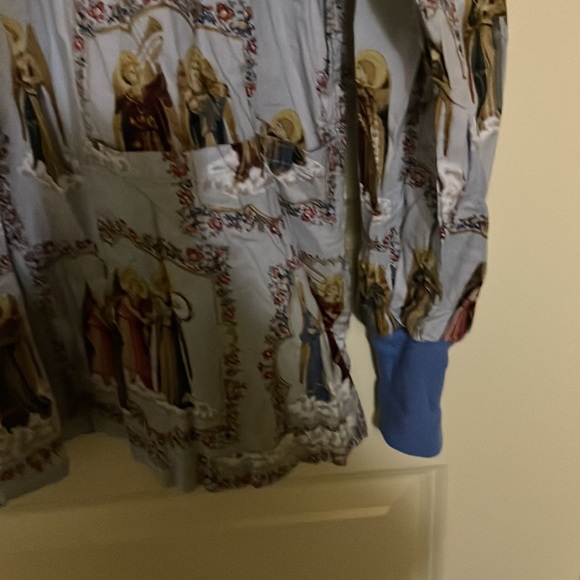 The Vatican library collection vintage 1990’s Angel scrub jacket size medium - Picture 5 of 7